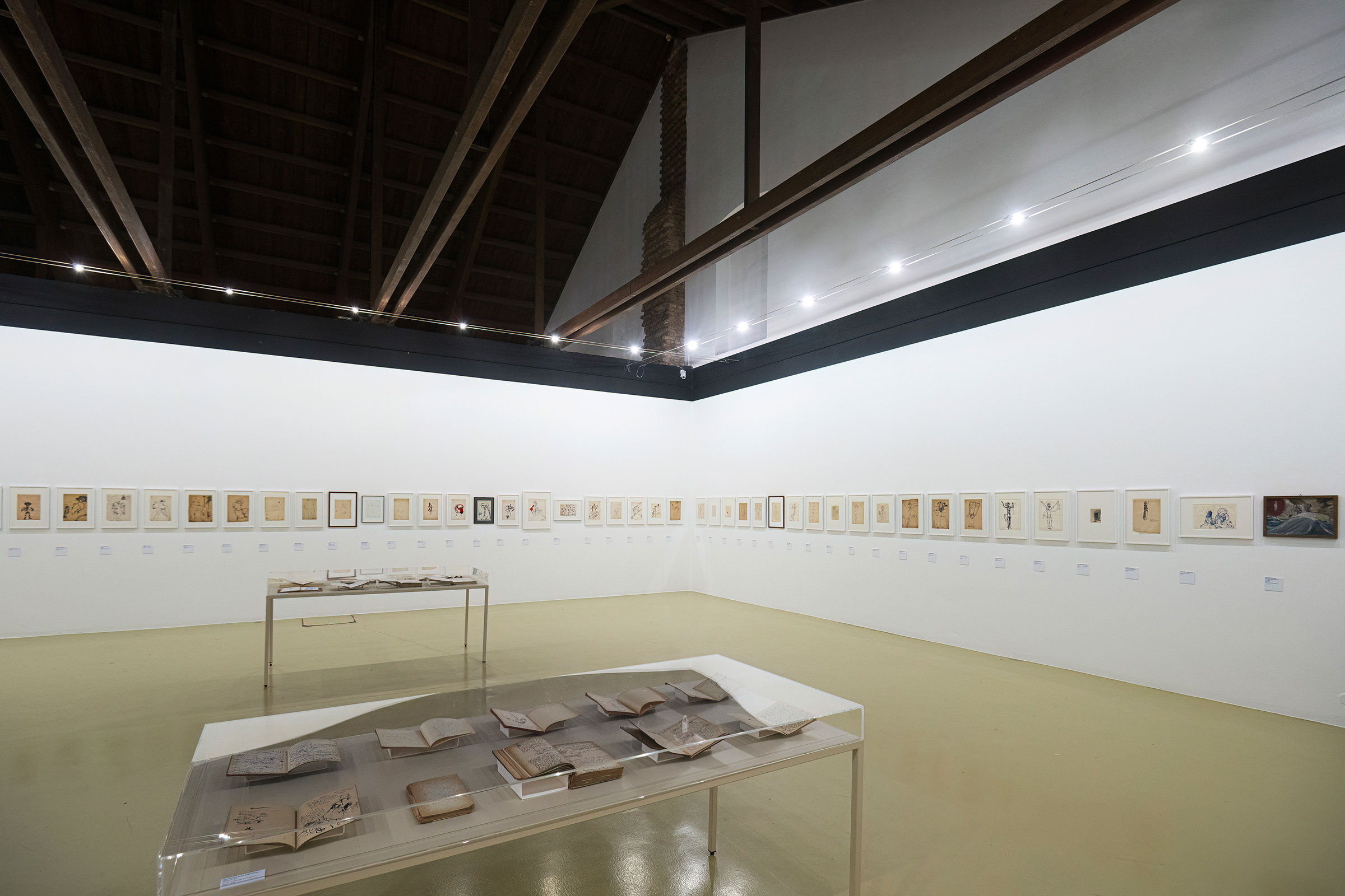 u0022Fabio Mauri. Esperimenti nella verifica del Male / Experiments in the verification of evilu0022, veduta espositiva